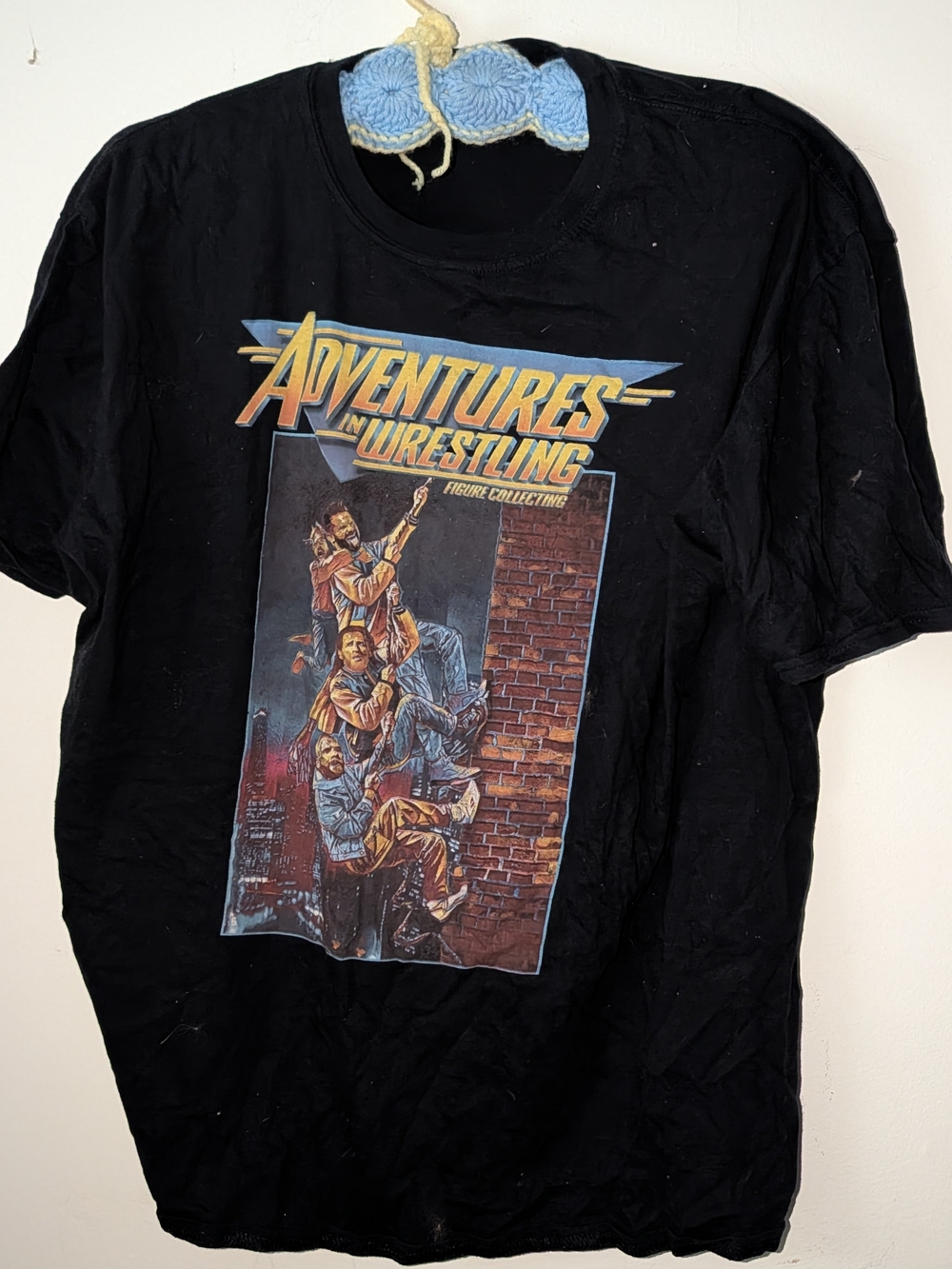Adventures in Wrestling Graphic Tee - Black